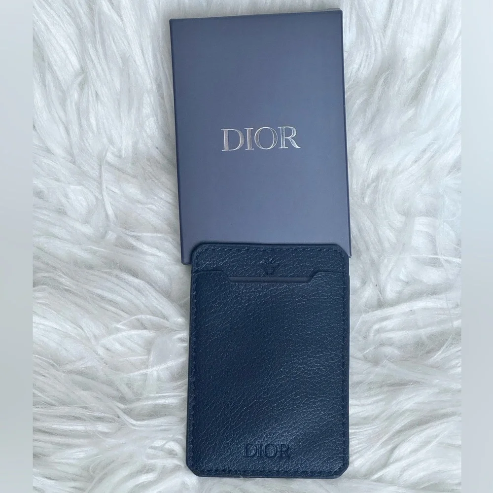 Dior Authentic Brand New Smartphone Magnetic Card Holder